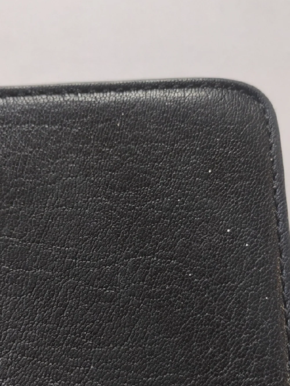 Michael Kors Black Wallet with Gold MK Medallion